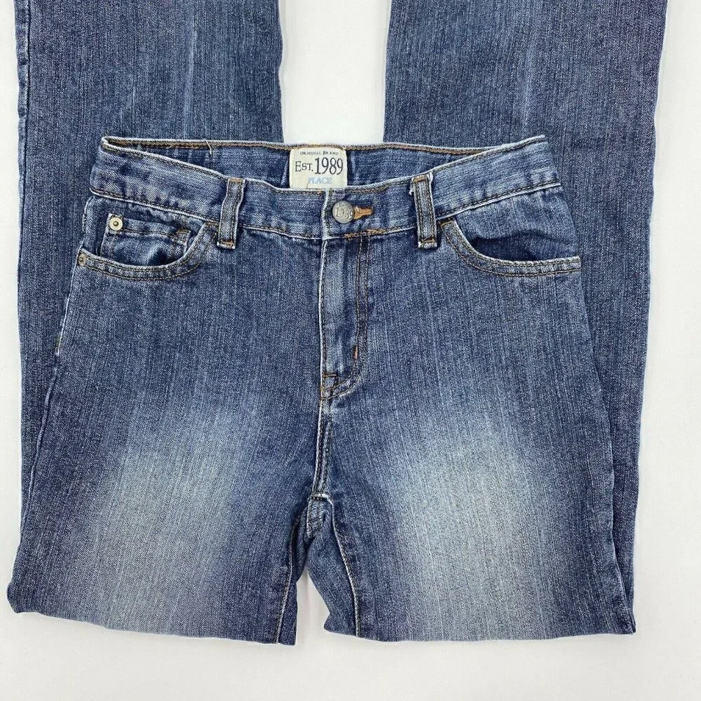 Childrens Place Boys Sz 12 (26x26) Bootcut Jeans